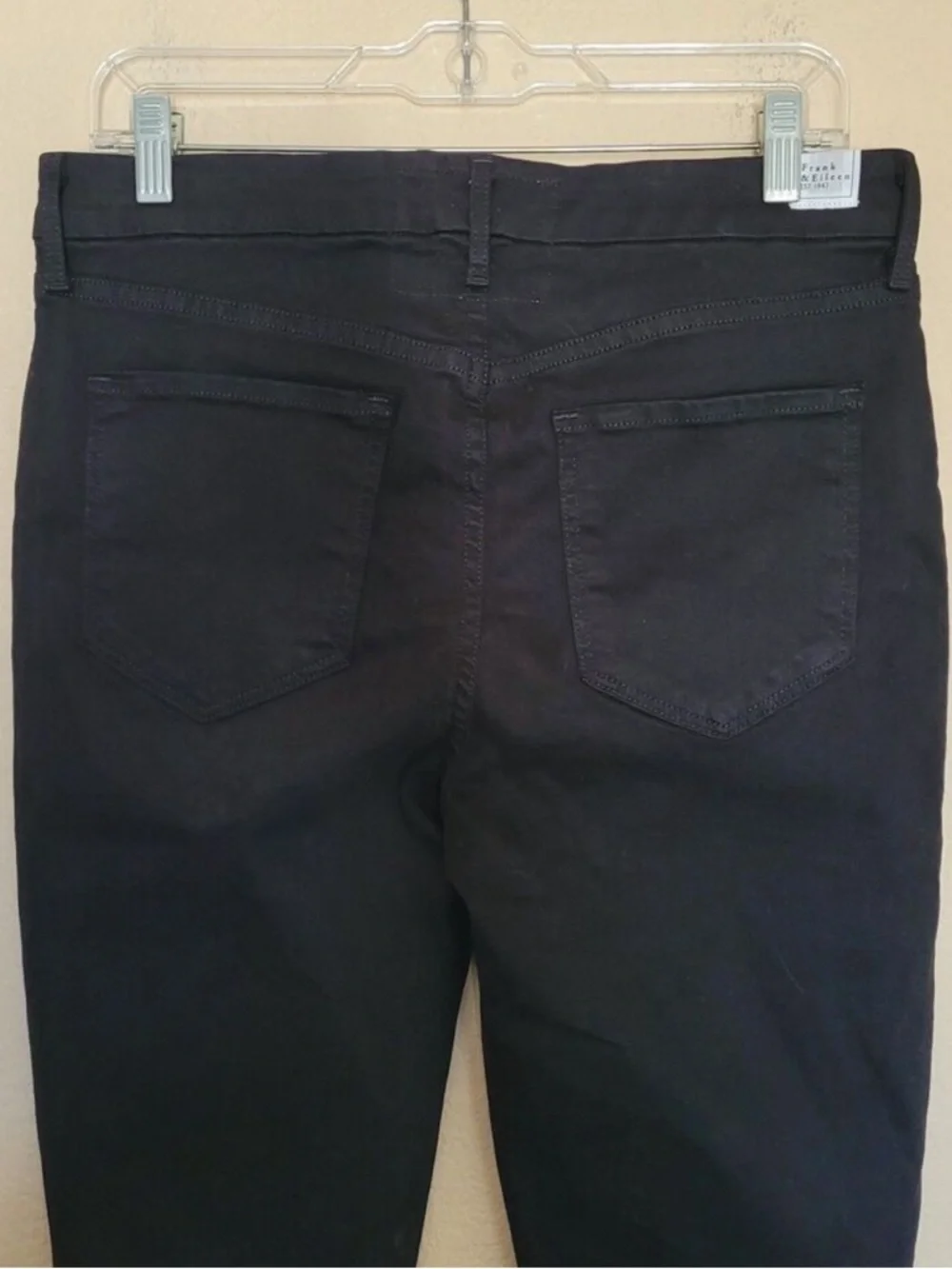 Frank & Eileen Sligo Jeans - Black Ankle Slim Cropped Jeans - Size 31 - Picture 6 of 13